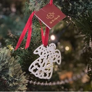✨2/$40✨ NWT Lenox Porcelain Angel Ornament Charm 🎄🎁
